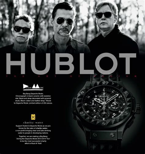 buy hublot depeche mode|depeche watch hublot.